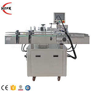 HZPK ARLM-160B Automatic Small Cosmetics Jar Plastic Glass Wine Round Oil Bottle Sticker Label Applicator Labeling <b>Machine</b> - Product Image 3