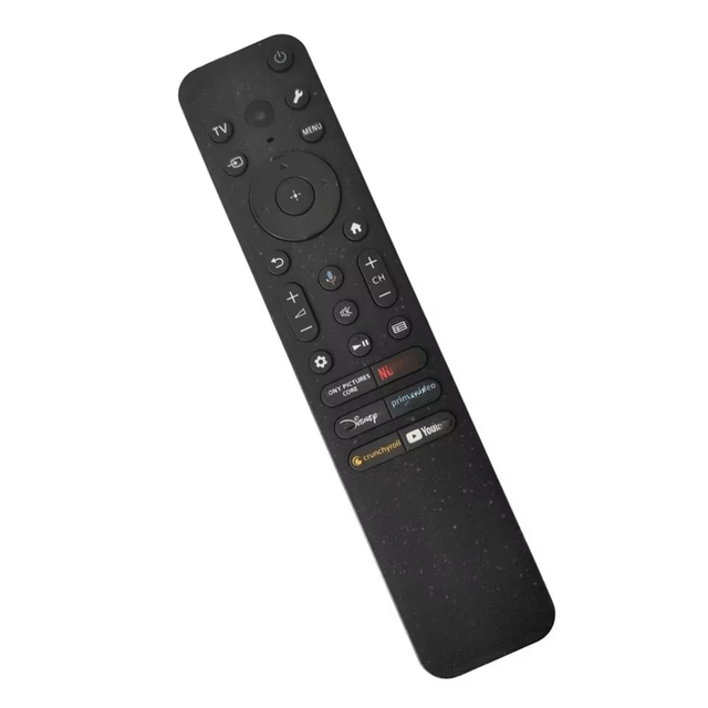 New Replacement RMF-TX920U LCD TV Voice Smart Wireless Remote with AAA Battery USB Charge 433 MHz Fixed Code 10m Range
