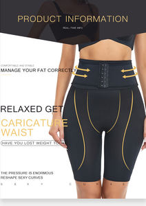 Corsé adelgazante de cintura alta para mujer, ropa interior con Control de barriga, levantador de glúteos acolchado, <span class=keywords><strong>faja</strong></span> <span class=keywords><strong>Invisible</strong></span> cómoda Sexy para levantar glúteos - Product Image 5