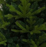 Arbre de Noël Artificiel Réaliste en PE/PVC, Vert Intégral avec Aiguilles Mixtes, pour Décoration de Fêtes (Vente en Gros)