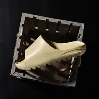 Yeezy Slides for Men, Custom Logo Footwear, Plain Slides