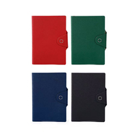 Carnet à spirales A5/A6 personnalisé avec logo, surface en cuir PU, bloc-notes professionnel pour affaires, 100 feuilles, idéal pour un cadeau