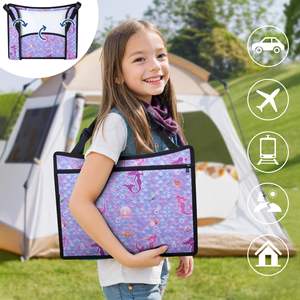 Free sample Custom Multi-functional Foldable Toy <b>Desk</b> Toddler Portable Car Seat Organizer Activity <b>Lap</b> Holder Travel Tray - Product Image 5