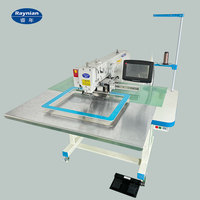 Machine à broder les empeignes de chaussures de football en cuir Raynian-4030G - Machine à broder programmable pour motifs, vente en gros d'usine