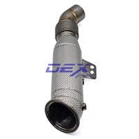 Tuyau d'échappement DEX pour moteur B58 3.0T, bouclier thermique SS304, 2016+, F20 F30 G20 G30 G31 M140i M240i M340i 440i 540i 740i