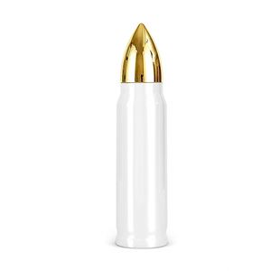 <b>Vacuum</b> Insulated Bullet Shape Water Bottle 304 Stainless Steel <b>Portable</b> Outdoor Sports Cup Leakproof Travel Thermos - Product Image 5