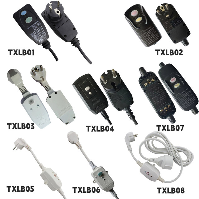 Russia PRCD ELCB Plug with Leakage Protection for Sockets & Electrical Devices
