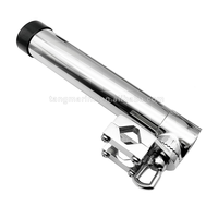 Support de canne à pêche de qualité marine en acier inoxydable 304, robuste, à fixation par pince pour yacht