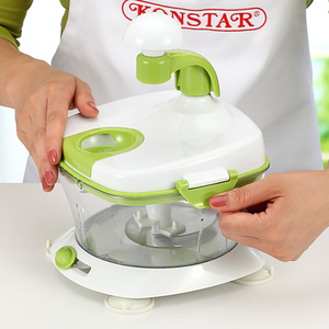 Portable Hand Cranked <b>Vegetable</b> <b>Chopper</b> Multifunctional Manual Food Mixer Mincer Salad Maker Kitchen Accessory - Product Image 4