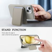 Étui de protection magnétique sans fil pour téléphone portable avec porte-cartes pour iPhone 17 16 15 14 13 Pro Max