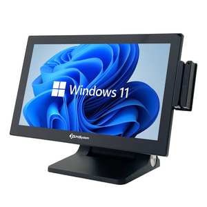 Terminal de point de vente tactile tout-en-un, machine Android <span class=keywords><strong>Windows</strong></span>, matériel, système commercial sans argent liquide, caisse enregistreuse, fonctionnalités de vente de factures - Product Image 3