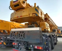 Grue tout-terrain XCA60_E F de 60 tonnes, portée 22 m, flèche 48 m, la mieux notée pour l'installation et l'entretien de turbines éoliennes