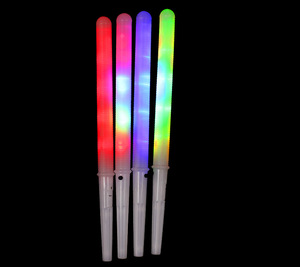 Novo Eco-friendly Led Algodão Doce Natal Glow Sticks para Crianças Festa de Natal Glow Cheering Props Atacado - Product Image 2