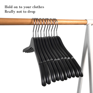 Tùy chỉnh sang trọng tiêm nhựa móc đa chức năng màu đen dành cho người lớn quần áo hàng đầu với cửa hàng Logo giá cho chất lượng hiển thị - Product Image 4