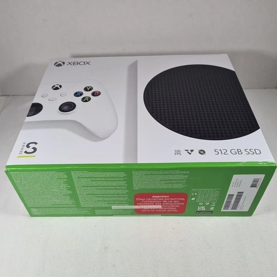 Améliorez votre configuration de jeu: Console de maison numérique complète de 512 Go d'origine Xbox Series S en blanc