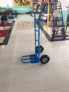 Penjualan laris troli tangan lipat perak murah dengan kapasitas 200 kg truk karung penghemat ruang untuk gudang & pengangkutan pengiriman - Product Image 2