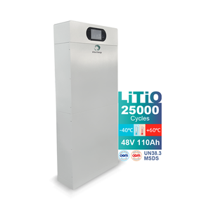 Pack de batteries solaires au lithium titanate LTO personnalisé 10 kW 48 V 10 kA - Product Image 1