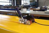 Weldy Foiler Etl Inkjet Publicité Camion Bâche Outils De Soudage Épissage PVC Corde Pliante En Plastique Machine De Soudage