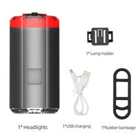 EOS080 Nouvelle lampe de poche pour vélo de route en alliage d'aluminium ultra-léger
