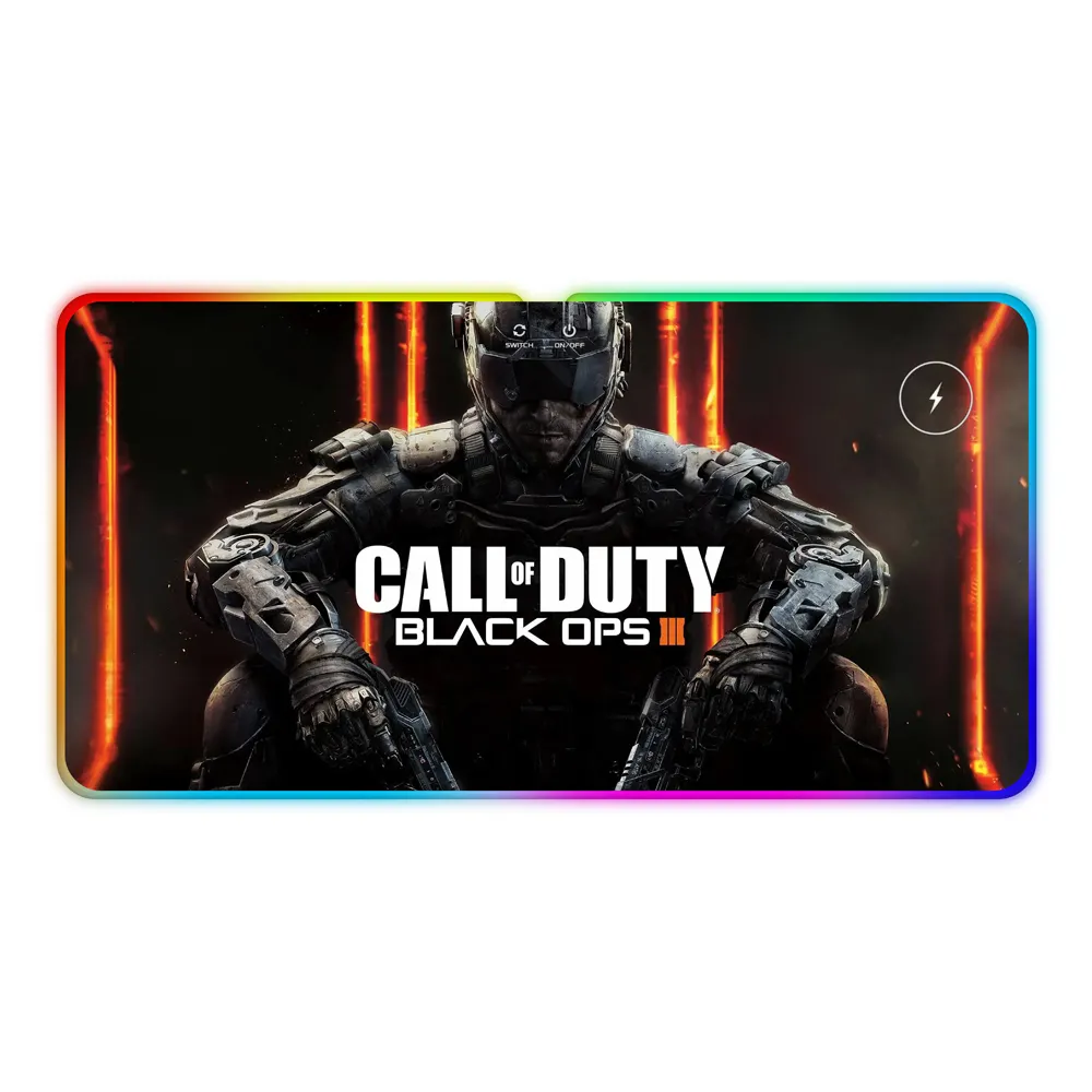 Custom Large Sublimation RGB Keyboard Desk Mat Mousepad XL XXL XXXL Wireless Charging Rubber RGB Gaming Mouse pad