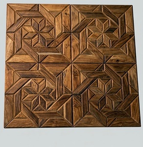 Paneles Decorativos de Madera con Patrones Geométricos Hechos de Madera de Sheesham y Pino para Aplicaciones en Pisos y Paredes - Product Image 6