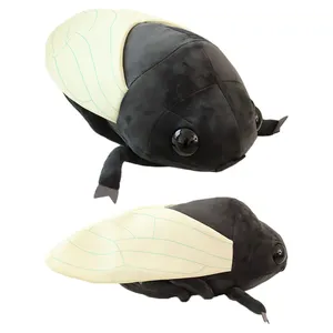 Personalized Plush Toys Realistic Soft Stuffed Plush Toy Creative Cicada Custom Made Plushies