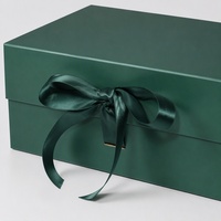 Boîte d'expédition rectangulaire A5 noire personnalisée, écologique et recyclable, avec intérieur blanc, en carton ondulé, fermeture à languette, vente en gros directe usine