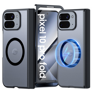 Google Pixel 10 Pro piega anello di ricarica magnetico Wireless TPU custodia per telefono custodia custodia antiurto Cover protettiva di lusso - Product Image 6
