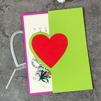 AAGU metallo taglio Die Scrapbook in rilievo modello di Album artigianale carta d'invito sfondo cuore Scrapbooking Craft muore