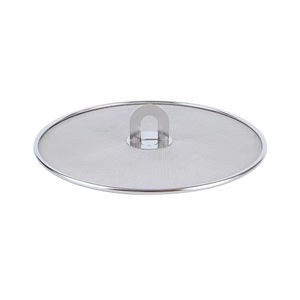 Stainless Steel Round Oil Cover Mesh <b>Lid</b> For Frying <b>Pan</b> Kitchen Splash Proof Cooking Accessory - Product Image 5