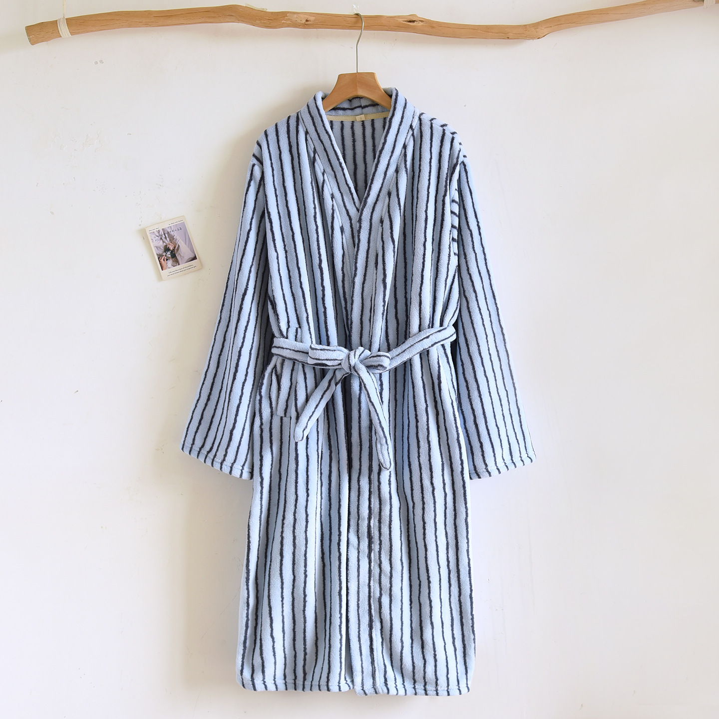 Navy blue stripes