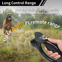 Wasserdichtes wiederauf lad bares elektrisches Hundeschocker-Slip halsband für Hunde training Hundes chock halsband training mit Fernbedienung