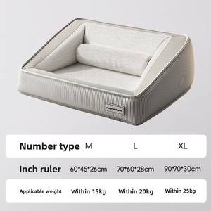 Leben Katzenhaus aus Flanell, schmutzabweisend, winterfest, verdickt, warm, großes Schlafbett, sicher, kältebeständig, ganzjährig universell einsetzbar - Product Image 5