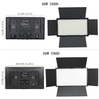 U600 U800 LED fotoğraf stüdyosu Video işığı kayıt aydınlatma kiti fotoğraf paneli Led ışık Youtube oyunu için canlı