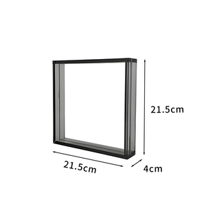 Khung ảnh Acrylic vuông-Màn hình mặt bàn hai mặt với Bảng trượt ra cho ảnh cưới & tưởng niệm - Product Image 3