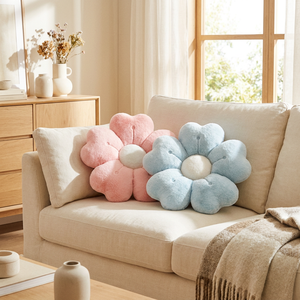 <span class=keywords><strong>Cuscino</strong></span> in peluche a forma di margherita con fiocco, per <span class=keywords><strong>schienale</strong></span>, tatami e seduta a finestra, con imbottitura in cotone PP - Product Image 6