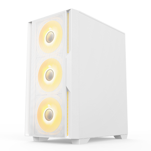 Nueva Carcasa para <span class=keywords><strong>PC</strong></span> Gaming MicroATX OEM en Oferta con Panel Frontal de Malla y Panel Lateral de Vidrio Templado, Construcción de Metal y Plástico de Torre Media - Product Image 4