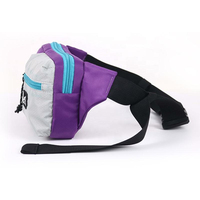 Sacs banane ajustables en polyester pour hommes - Sacs de sport décontractés résistants à l'eau pour la randonnée