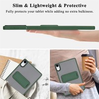 Étui de protection antichoc en PC rigide transparent mat avec support pour tablette Xiaomi MiPad 8 7 6 5 Pro 11" 11.2"