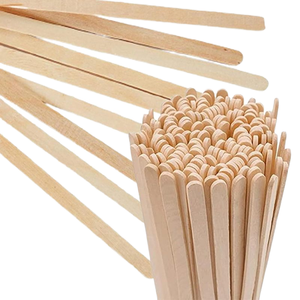 YADA merek pabrik grosir Logo kustom kayu <span class=keywords><strong>Birch</strong></span> sekali pakai stik pengaduk kopi 178 mm pengaduk kopi kayu - Product Image 5