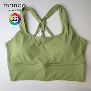 <span class=keywords><strong>Soutien</strong></span>-<span class=keywords><strong>Gorge</strong></span> de <span class=keywords><strong>Sport</strong></span> Femme à Fort Maintien, Personnalisable avec Logo, Continuously Populaire, 75% Nylon 25% Spandex, Ourlet Large, pour Gym et Yoga - Product Image 4