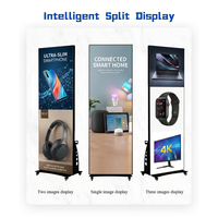 Affichage publicitaire LED P1.25/P1.53/P1.86 Intérieur 4K 2000cd Luminosité Pleine Couleur Lisible en Pleine Lumière du Jour Taux de Rafraîchissement 3840Hz