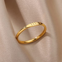 Nouveaux bijoux en acier inoxydable plaqué or signet lisse numérique 111-999 ange numéro anneaux d'articulation pour Couple