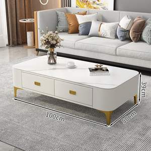 Juego <span class=keywords><strong>de</strong></span> Muebles <span class=keywords><strong>de</strong></span> <span class=keywords><strong>TV</strong></span> y Mesa <span class=keywords><strong>de</strong></span> Centro <span class=keywords><strong>de</strong></span> Estilo Nórdico Moderno y Lujoso YOUTAI, Mueble <span class=keywords><strong>de</strong></span> <span class=keywords><strong>TV</strong></span> con Superficie <span class=keywords><strong>de</strong></span> Piedra, Mesa <span class=keywords><strong>de</strong></span> Té - Product Image 2