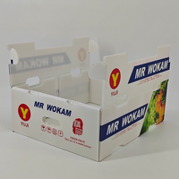 Boîte d'emballage pliable CALCOR personnalisée en plastique ondulé réutilisable pour fruits et légumes frais, boîte de rangement en PP Coroplast pour maïs