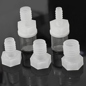 Conector de Manguera con Filtro de Acero Inoxidable, 6mm 8mm 10mm 12mm 16mm 18mm 20mm 25mm, Hexagonal, Filtro de Líquido para Bomba de Agua de Acuario - Product Image 2