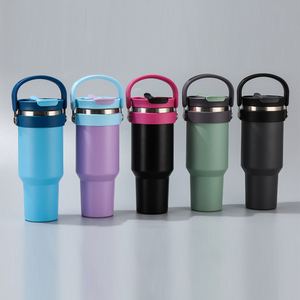 Vaso Térmico Personalizado con Logotipo, de Acero 304, 40 oz, Portátil, con Asa, para Conducir, Acampar, Hogar, Auto, Viajes - Product Image 4