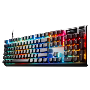 Clavier de jeu filaire magnétique SteelSeries <span class=keywords><strong>Apex</strong></span> Pro Gen <span class=keywords><strong>3</strong></span> pleine taille 104 touches avec interrupteurs à effet Hall <span class=keywords><strong>3</strong></span>.0 – Clavier mécanique - Product Image 1