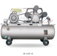 Compresseur d'air industriel à piston alternatif 7,5 kW 10 CV avec grand réservoir d'air