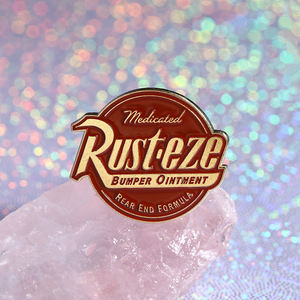 Rouille. <span class=keywords><strong>Eze</strong></span> pare-chocs pommade extrémité arrière formule émail broches drôle voiture course rêve broches revers Badges bijoux cadeau pour enfant ami - Product Image 1